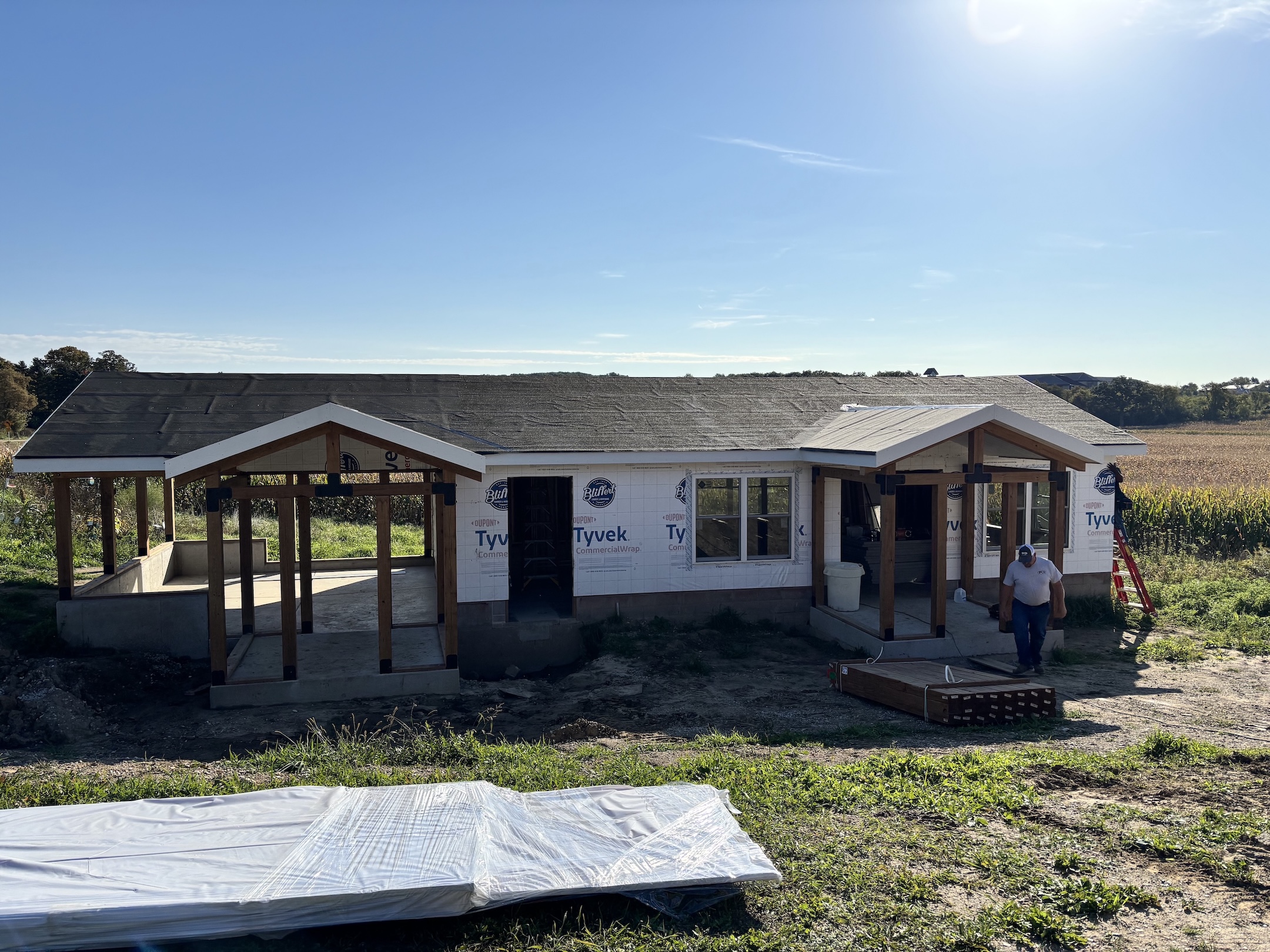 Estebans Enclave with new windows and roof