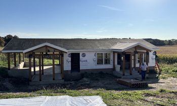 Estebans Enclave with new windows and roof